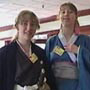 ( The first two cosplayers spotted Saturday morning!  A sight for sore eyes! )