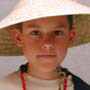 One of the younger cosplayers at AZ 2001.