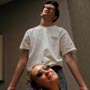 A carefully crafted artistic pose, or a carefully pointed commentary?