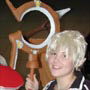 ( Its only Friday morning but hey've got the tired cosplayer look on their faces down pat. )