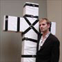 ( At first glance people wondered if Otakon was a God-Fearing convention, with all the crosses wandering around.. )
