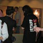 ( Assorted Staff and Guests relax after the opening ceremonies. )