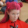 ( For some reason I just had to zoom in on the face - and the look she was giving me.. I'm glad she wasn't armed. ^_^;; )