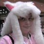 ( What I don't want to know is if she had to fight something for that fur!  Poor Mokona! )