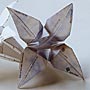 Kam Hanay Stationery Design : Folded Origami Letterhead.  Image 4/5.